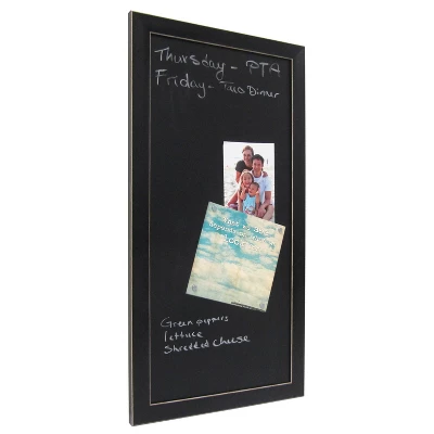 Wyeth Framed Magnetic Chalkboard - Kate & Laurel All Things Decor - Image 3