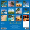 Willow Creek Press 2024 Wall Calendar 12"x12" Ah The Beach!
