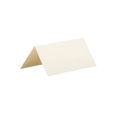 JAM Paper Printable Place Cards 3 3/4 X 1 3/4 Ivory Placecards 12/Pack 2225916895