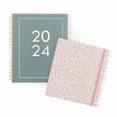 Sugar Paper Essentials 2024 Planner 9"x8.125" Weekly/Monthly Rose Floral - Image 7