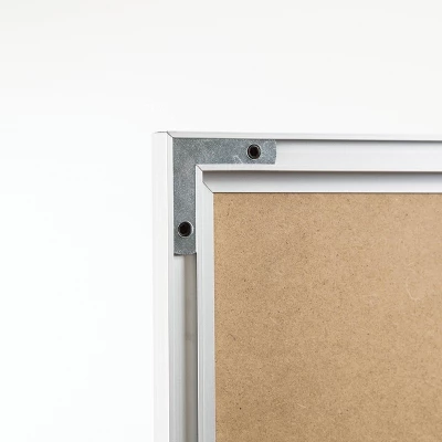 U Brands 23"x35" Magnetic Dry Erase Board Aluminum Frame - Image 2